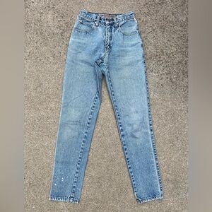 Vintage Levi's Pants Women Size 1 900 Series‎ Light Wash Cotton Straight Jeans